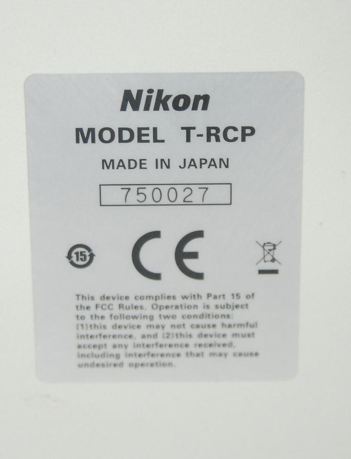 Used Nikon T-HUBC Communications Hub Controller W/ T-RCP Remote Control Pad (TE2000)