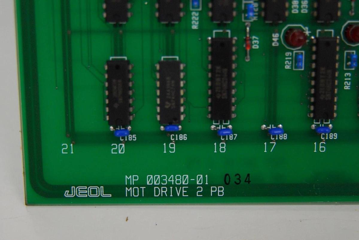 Used Jeol MP003480-01 MOT DRIVE 2 PB for Jeol JEM 1230 TEM Electron Microscope