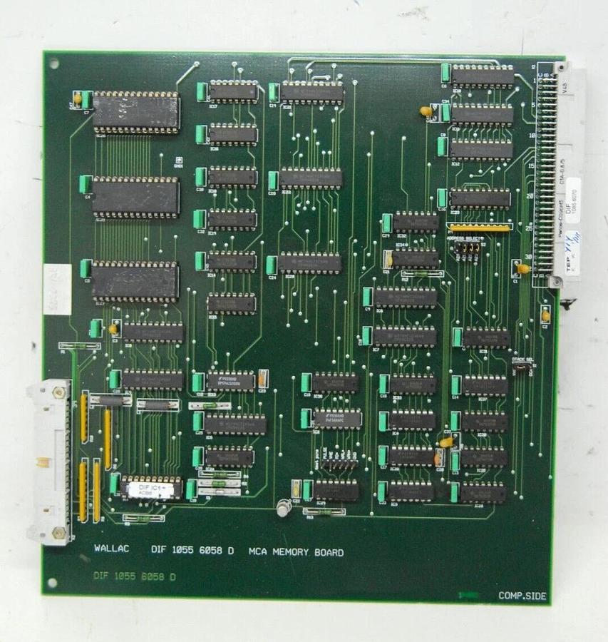 Used Wallac DIF 1055 6058 D MCA Memory Board