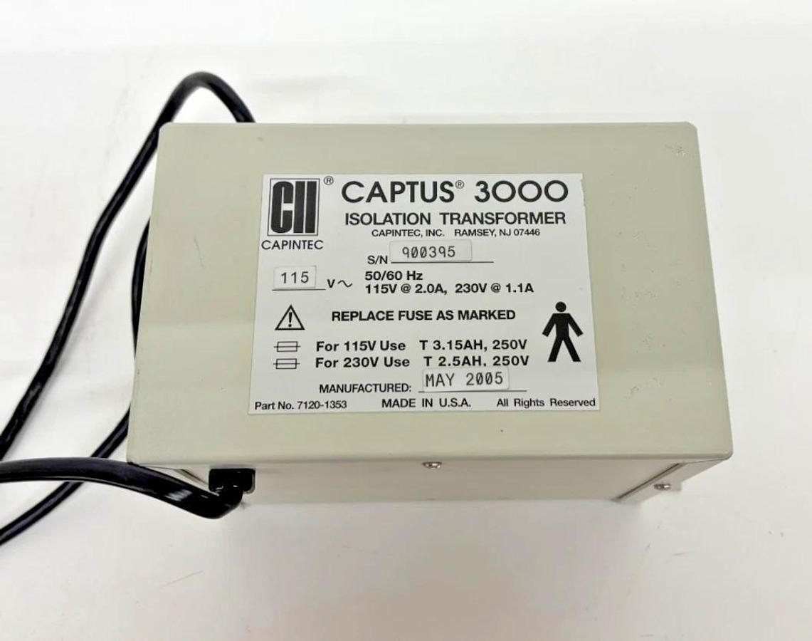 Used Capintec Captus 3000 Isolation Transformer