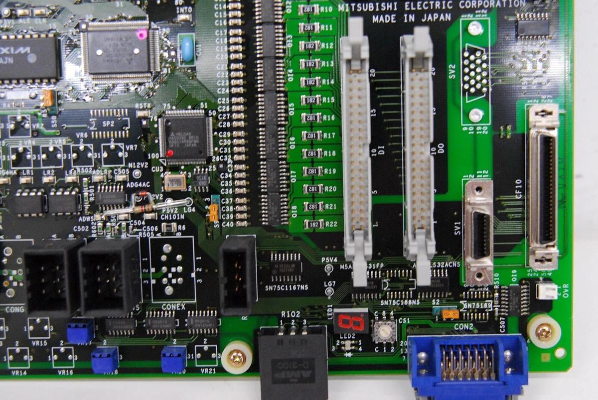 Used Mitsubishi ARIC-02-DWC BY171A647G51A Circuit Board (RA-90 Wire EDM)