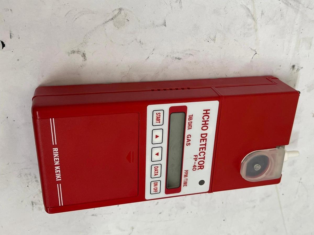 Used RKI FP-40 HCHO - Formaldehyde Detector W/ Case