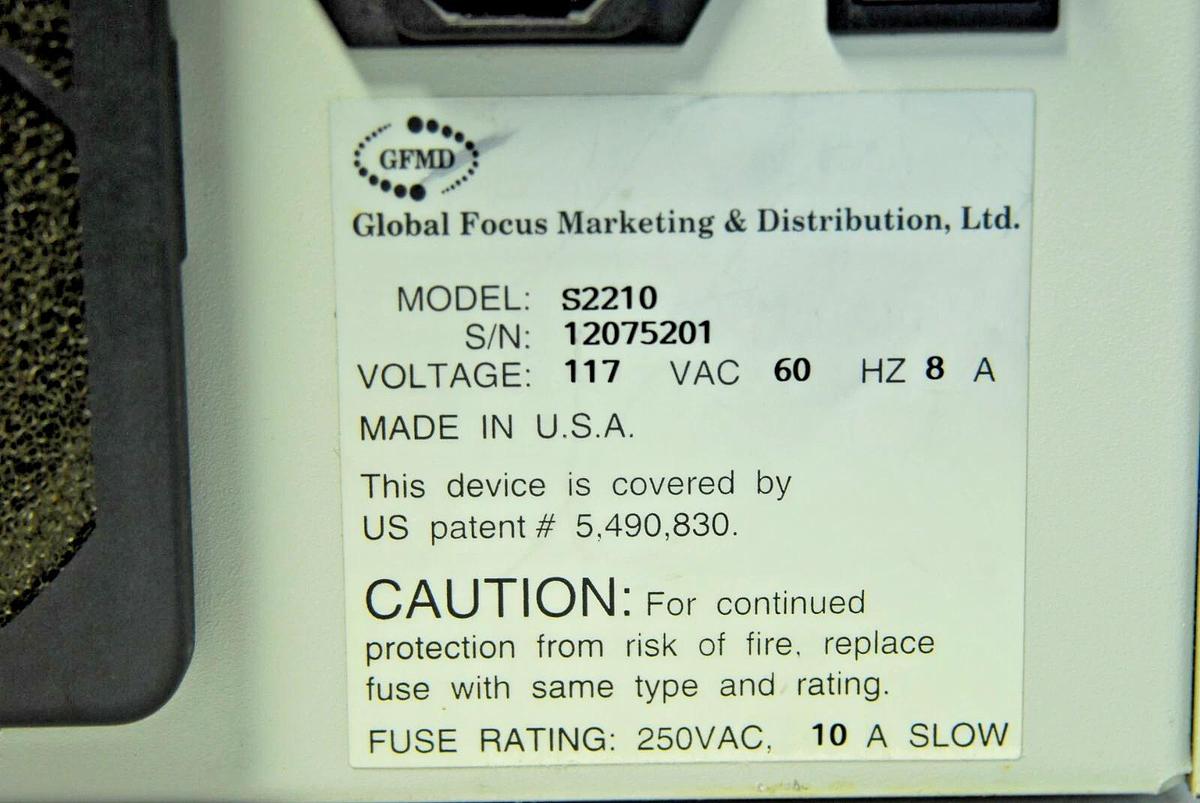 Used GFMD S2210 Silencer 2210 Centrifuge System W/ 4 Slot Rotor - Tested Working