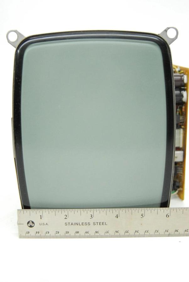 Used Toshiba E2733B4-HT 9" CRT W/ Sanwa PM3112D-1 Board (Wallac 1480 Wizard 3)