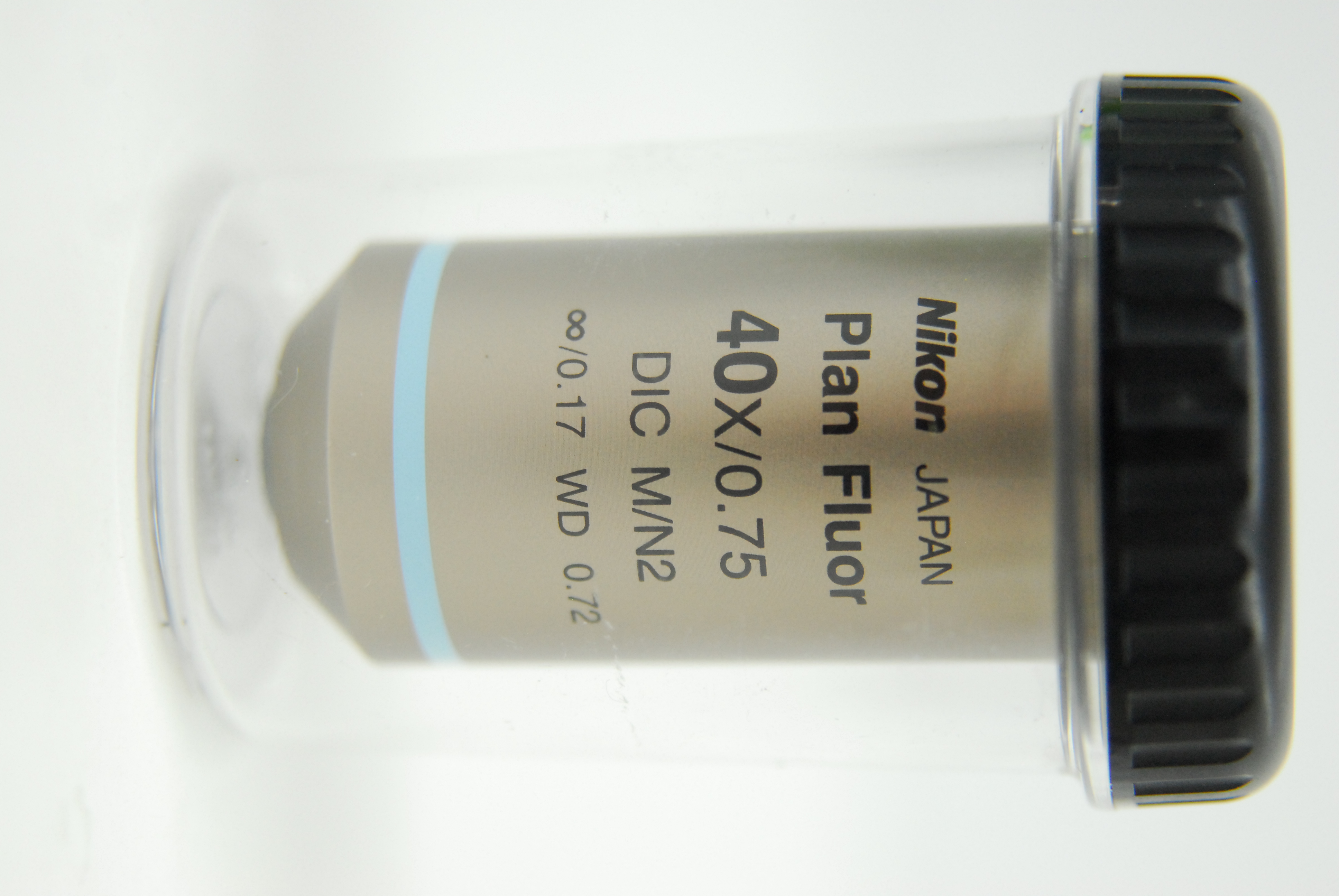 Used Nikon Plan Fluor 40X/0.75 DIC M/N2 ∞/0.17 WD 0.72 Microscope Objective