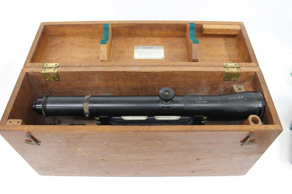 Used Gurley 372 Transit Surveyors Instrument