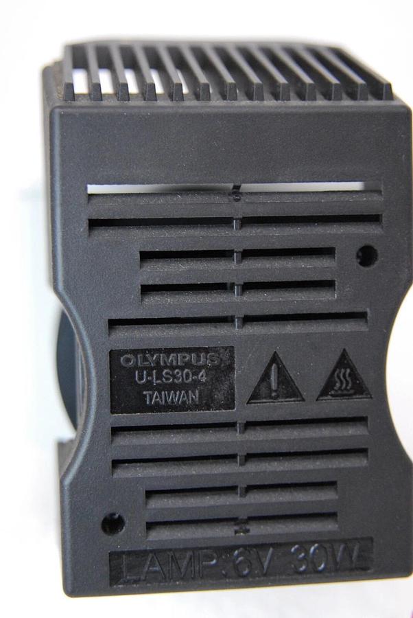 Used Olympus BX-KMA-ESD Reflected Light Illuminator BrightField W/ U-LS30-4 U-LS30-3