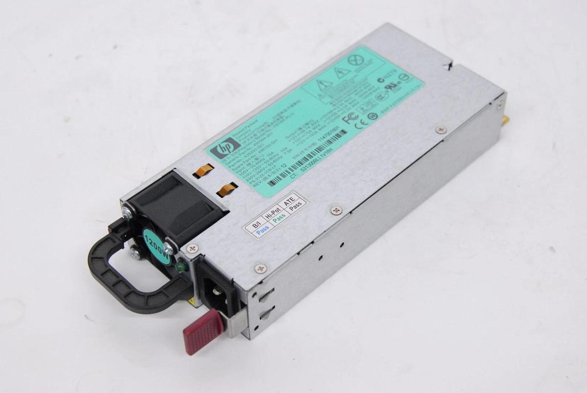 Used HP HSTNS-PL11 438203-001 1200W Hot-Swappable Server Power Supply