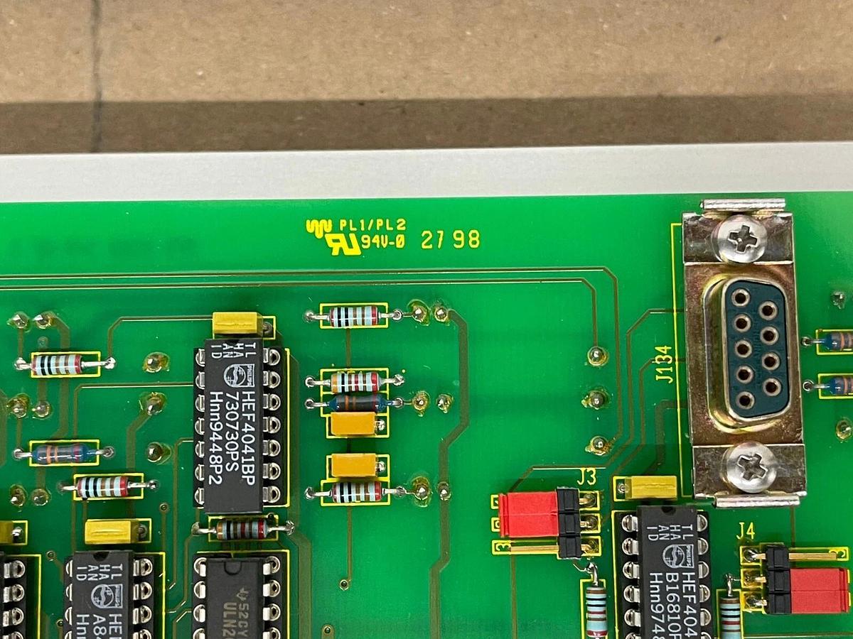 Used Bruker DJ015 Pump Control Panel