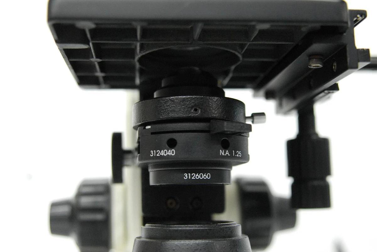 Used Labomed CX L Binocular Microscope W/ 4/10/40/100x Semi Plan Achro Objectives