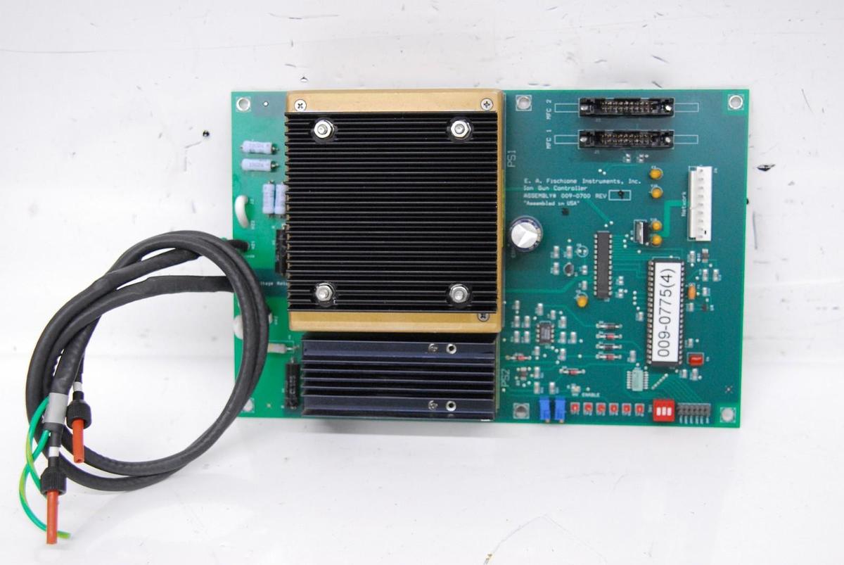 Used Fischione Instruments 009-0700 Ion Gun Controller Board - Model 1010