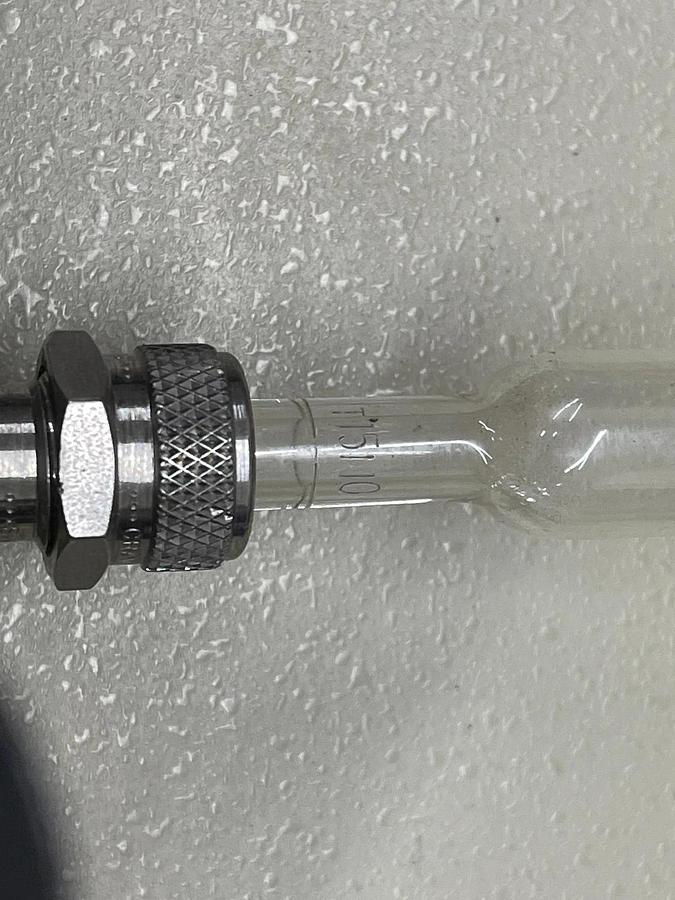 Used Ruska Cat. No. 1013-801 Liquid Permeameter w/ T15110 tube