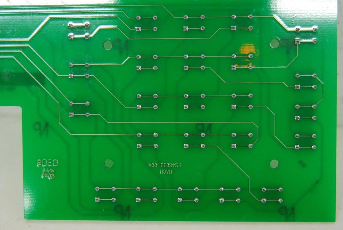 Used Beckman DU 530 - 48034-00 48033-00A Button Board