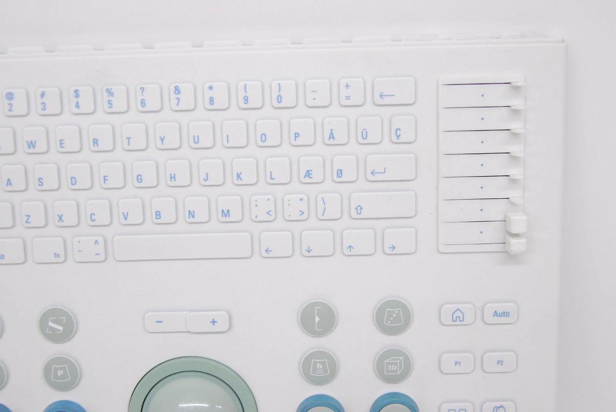 Used BK Medical NP0182 Keyboard and Trackball - Flex Focus Ultrasound