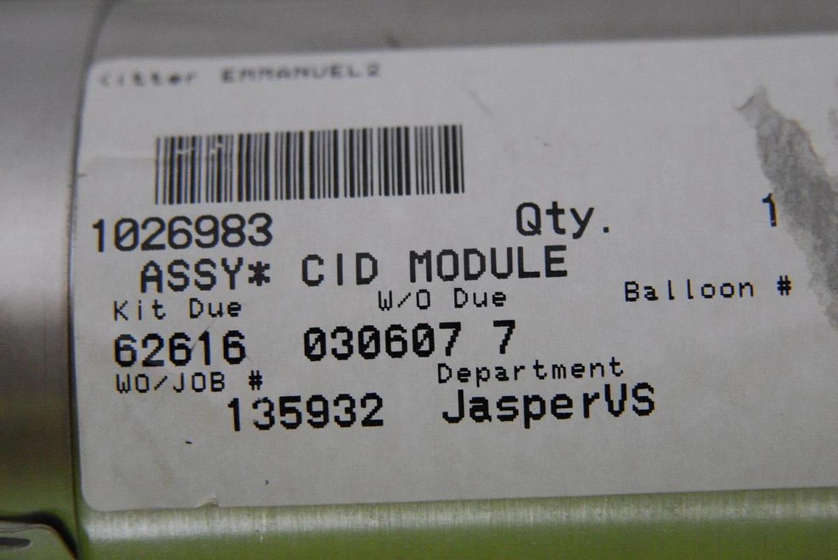 Used Pneutronics 990-000702-001 Valve Assembly CID Module (SCIEX 4800)