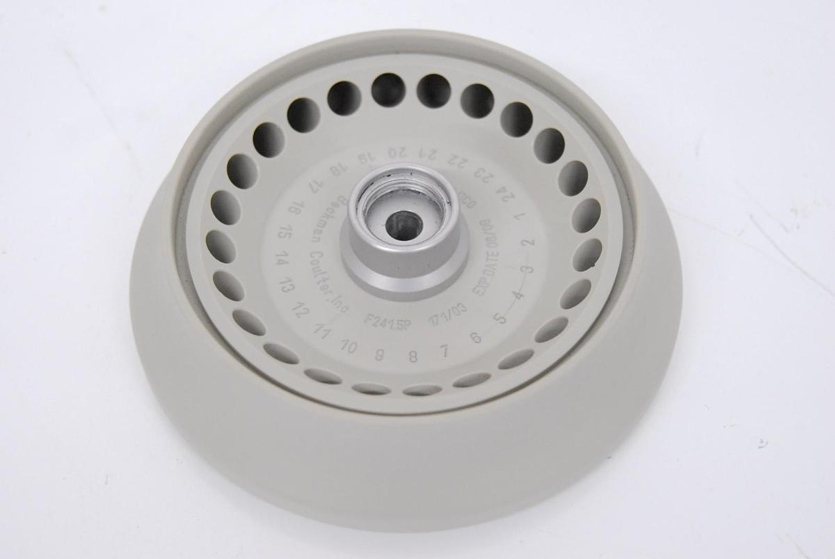 Used Beckman Coulter FA241.5P 24-Place Fixed Angle High-Impact Thermoplastic Rotor