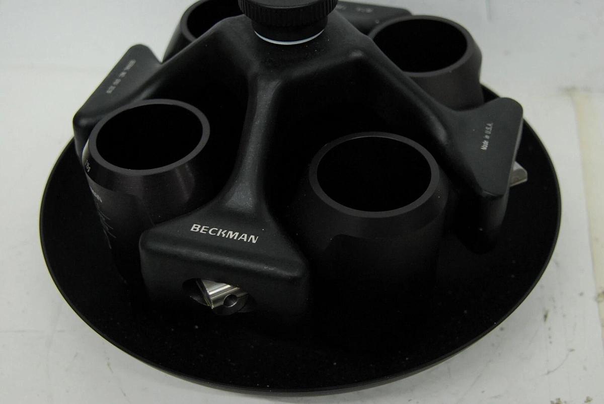 Beckman JS-7.5 Swing Bucket Rotor 7500RPM W/ 715g 362216 Buckets