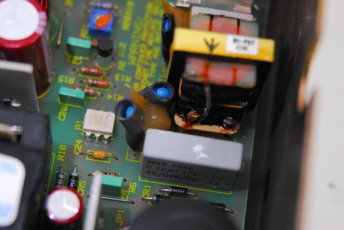 Used DEA G56230700 Power Supply W/ Mounting Bracket, Attached Cables