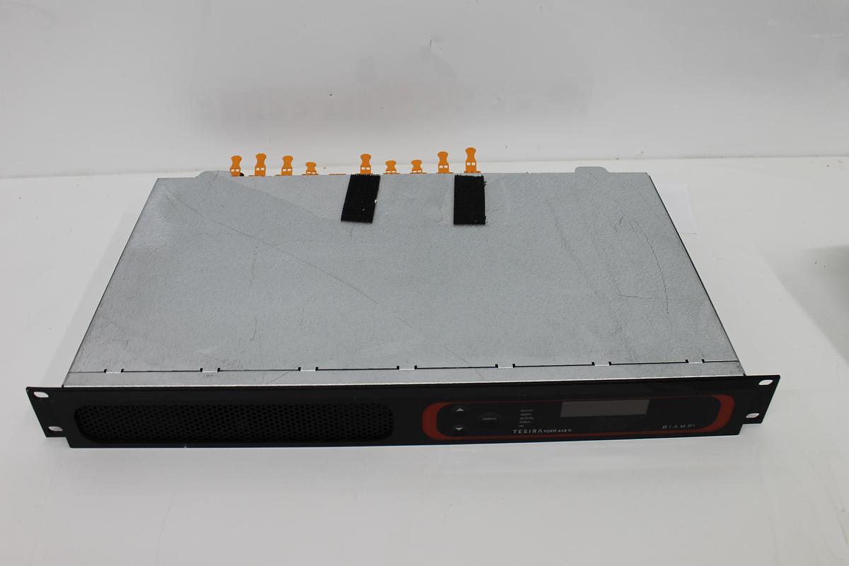 Used Biamp Tesira Forte AVB TI Digital Audio Signal Processor | 12-Input 8-Output