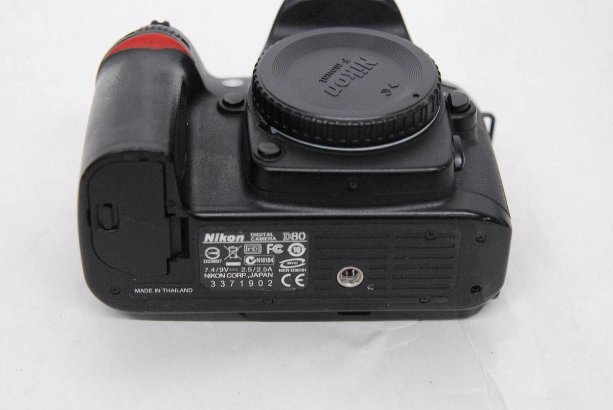 Used Nikon D80 Digital SLR Camera - Black