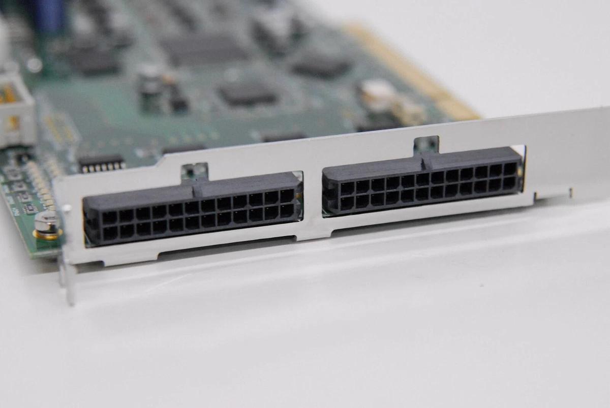 Used Vision BioSystems PCI 4 Axis Stepper Control Card 37.5501.110 W/ Attached Cables