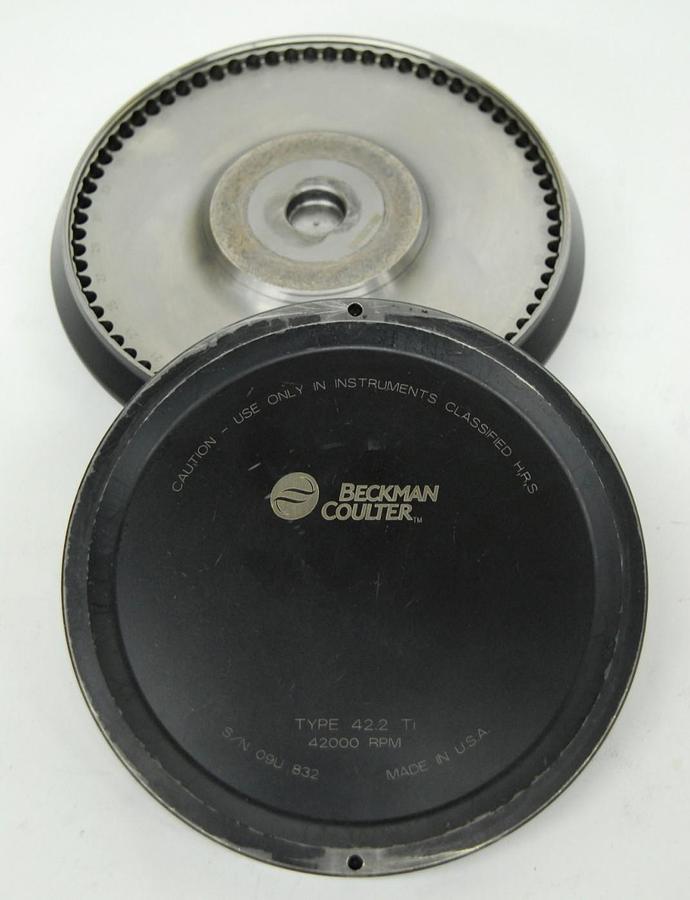 Used Beckman 42.2 Ti Fixed-Angle Titanium Rotor (42,000 RPM, 72 x 230 µL)