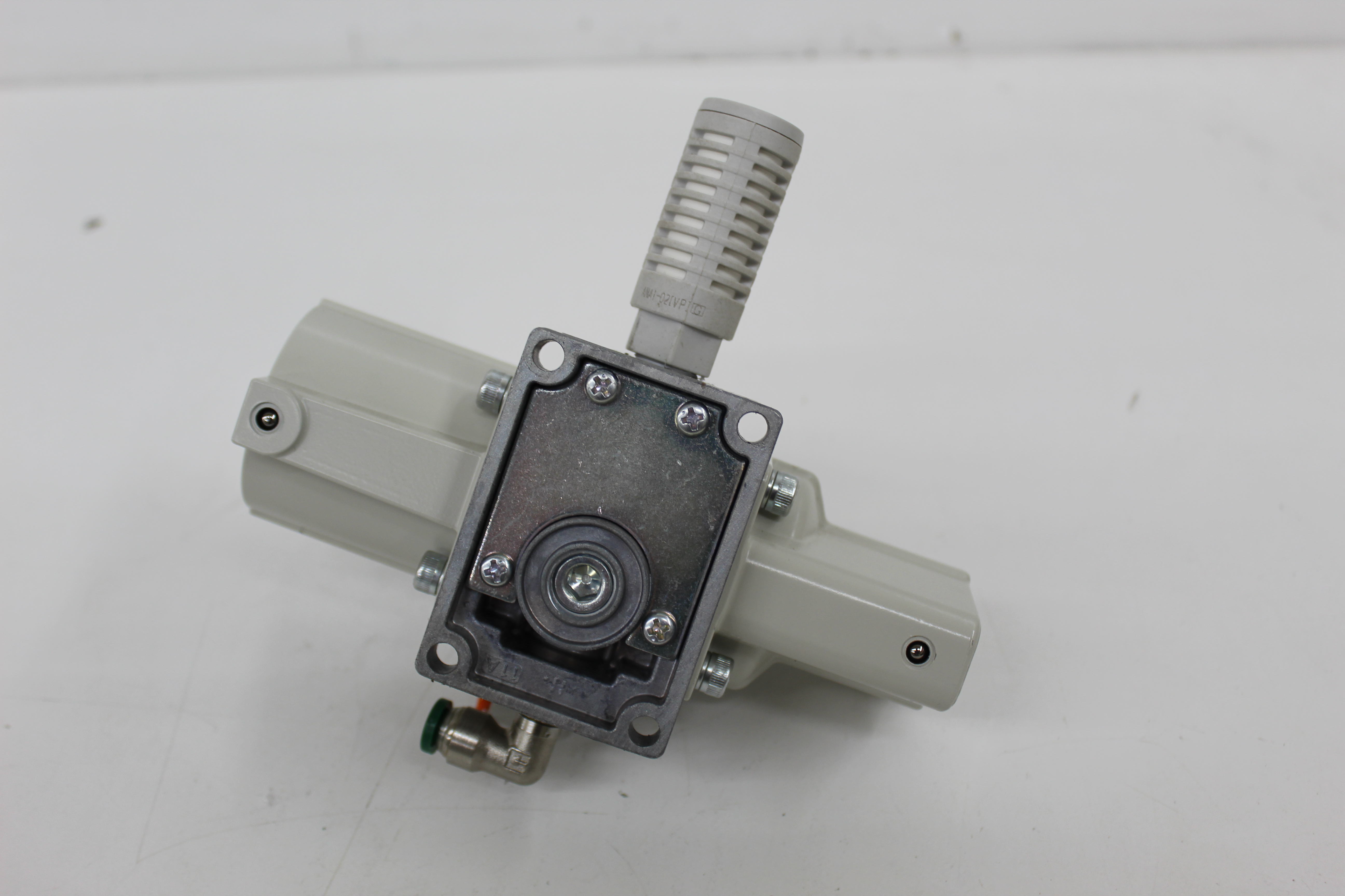 Used SMC VBA11A-T02-Z Pneumatic Air Pressure Booster Regulator 145 PSI In 290 PSI Out