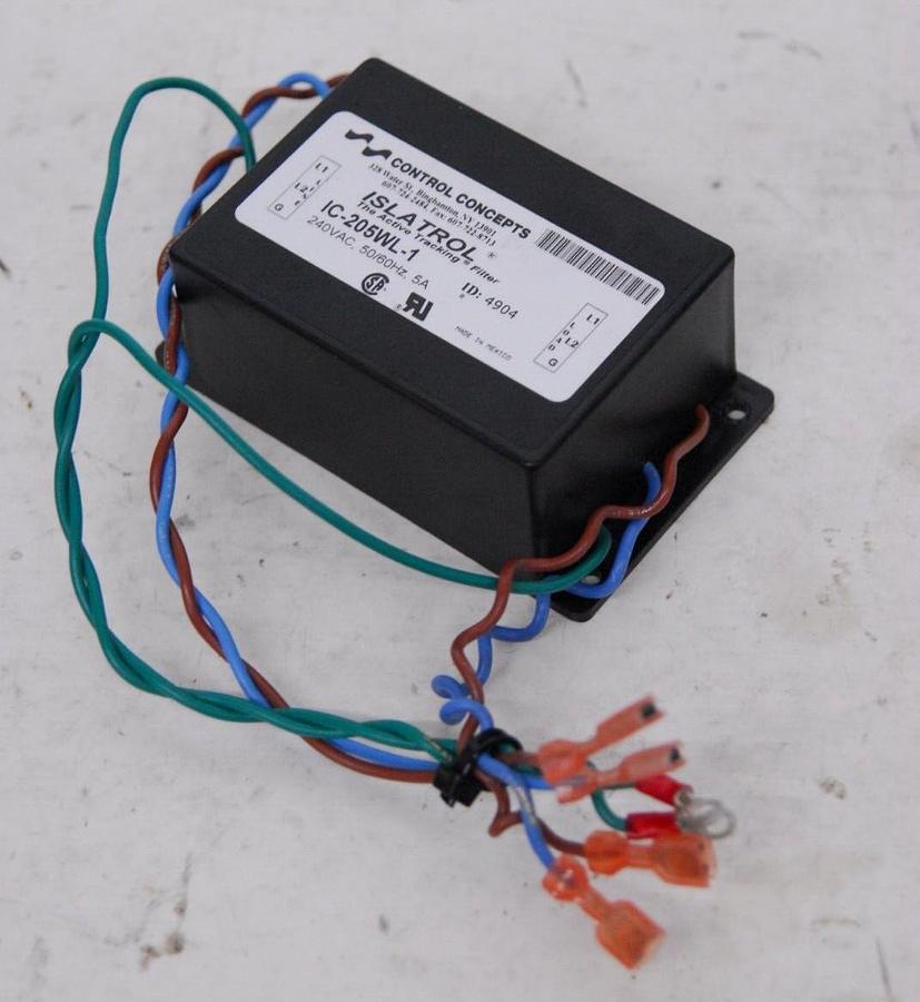 Used Control Concepts IC-205WL-1 Islatrol The Active Tracking Filter
