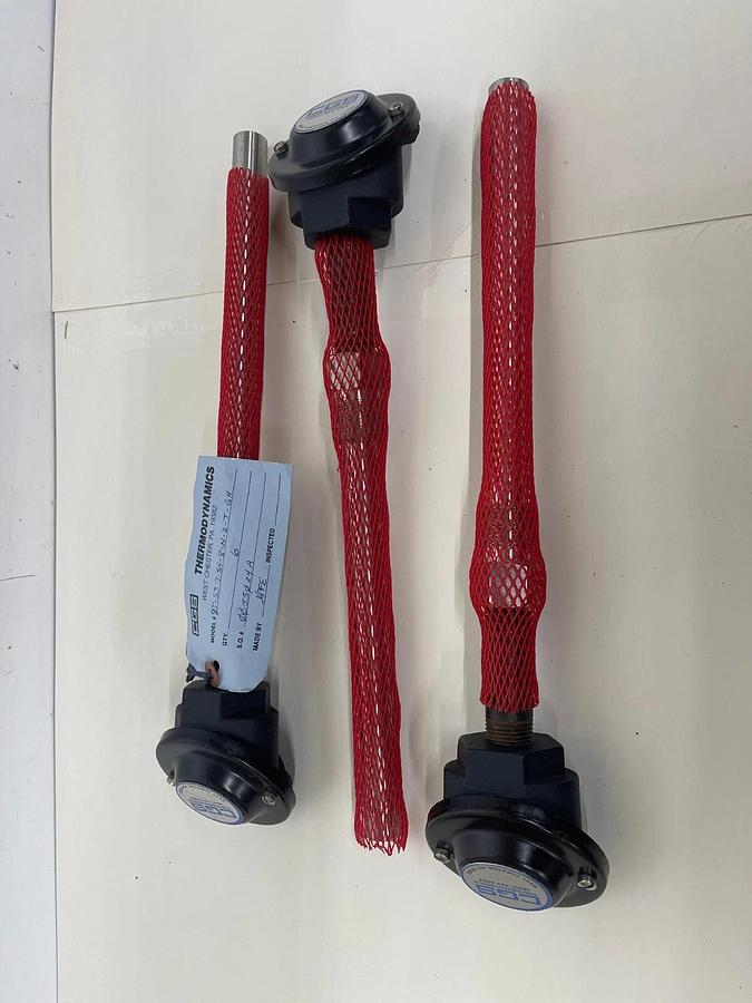 Used CGS Thermodynamics 9T-S3-7-S4-8-N-2-T-GH Temperature Probes - Lot of 3