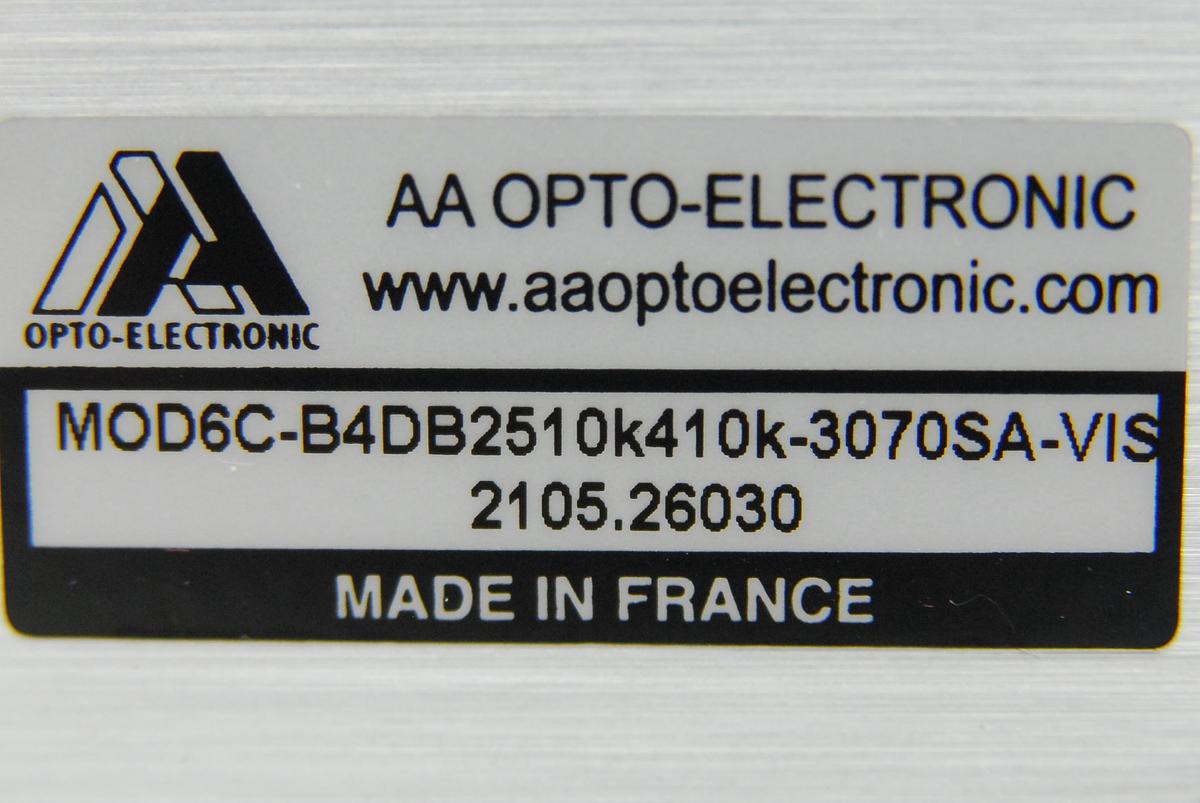 Used AA Opto-Electronic MOD6C-B4DB2510k410k-3070SA-VIS AOTFnC-VIS-TN 1105 Modulator