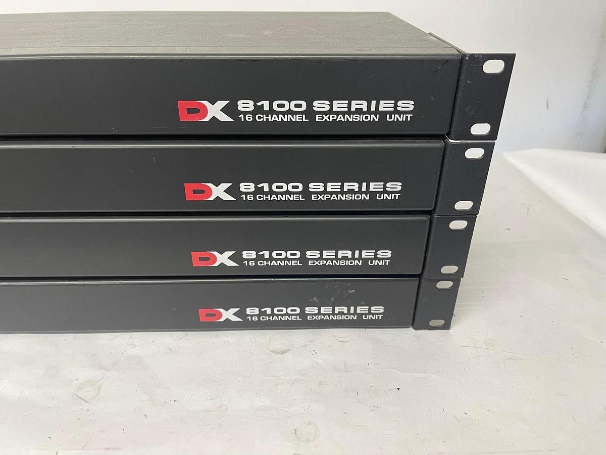 Used Pelco DX8100-EXP 16 Channel Expansion Unit - Lot of 4