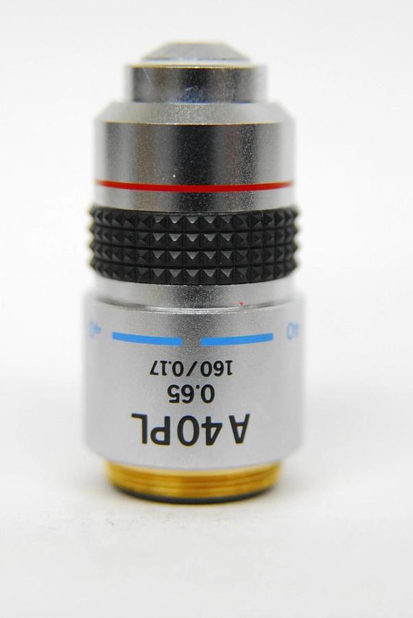 Used Olympus A 40 PL 1-LP150 Objective (A 40 PL 0.65 160/0.17)