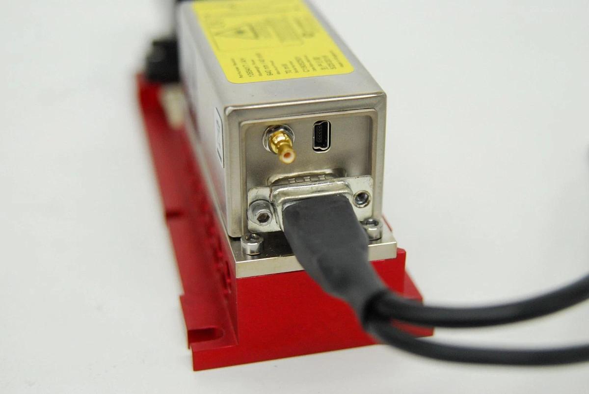 Used Coherent 1069417/AH 640nm 40mW CUBE Laser Module W/ Power Supply/Control Box