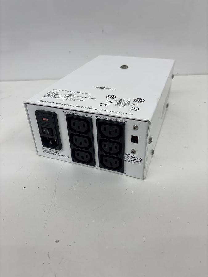 Used Toroid ISB-060W 6-Outlet Medical Grade Isolation Transformer 120/240VAC Output