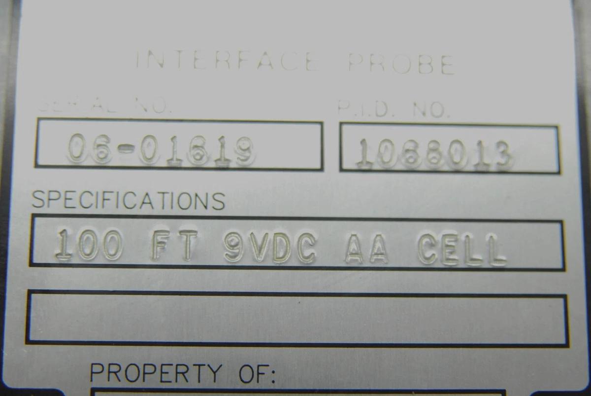 Used ORS Interface Probe 1068013 100ft Battery Powered Water/Oil Level Geotech Meter