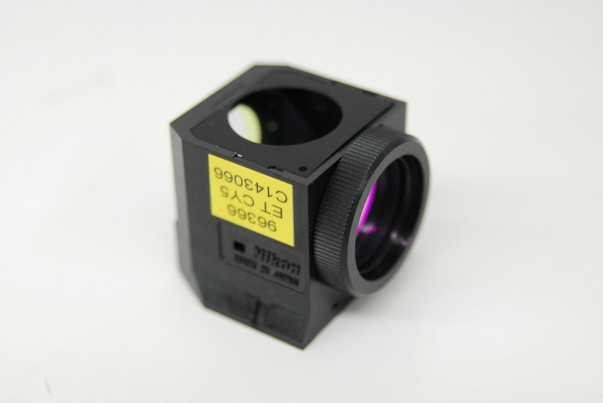 Used Nikon 96366 ET CY5 C143066 Microscope Fluorescence Filter Cube (TE2000-E)