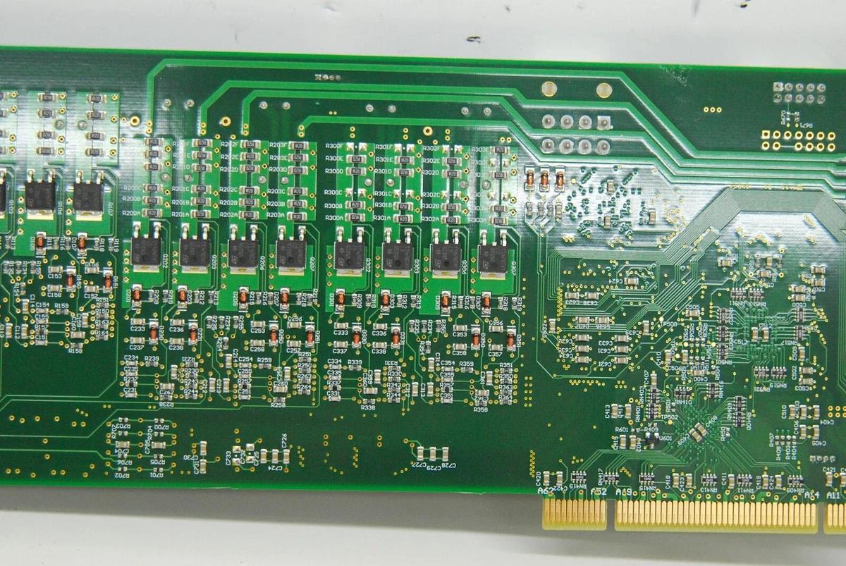 Used Vision BioSystems PCI 4 Axis Stepper Control Card 37.5501.110 W/ Attached Cables