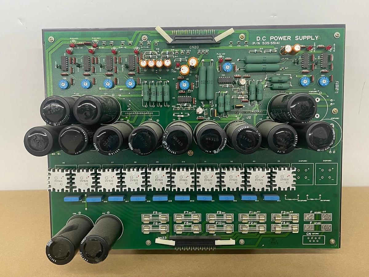 Used Seiko Seiki DC Power Supply 535-5514 W/ Transistor Board