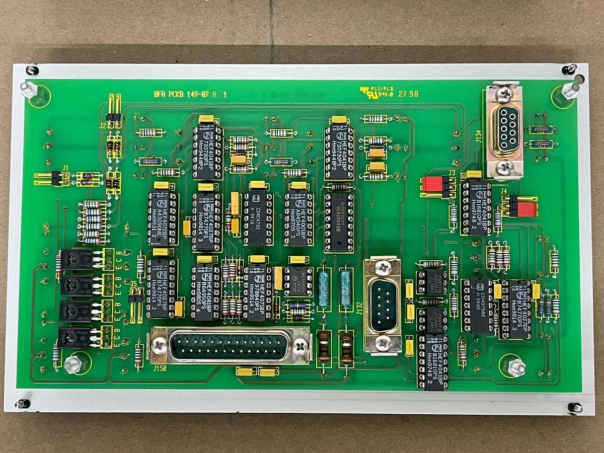 Used Bruker DJ015 Pump Control Panel