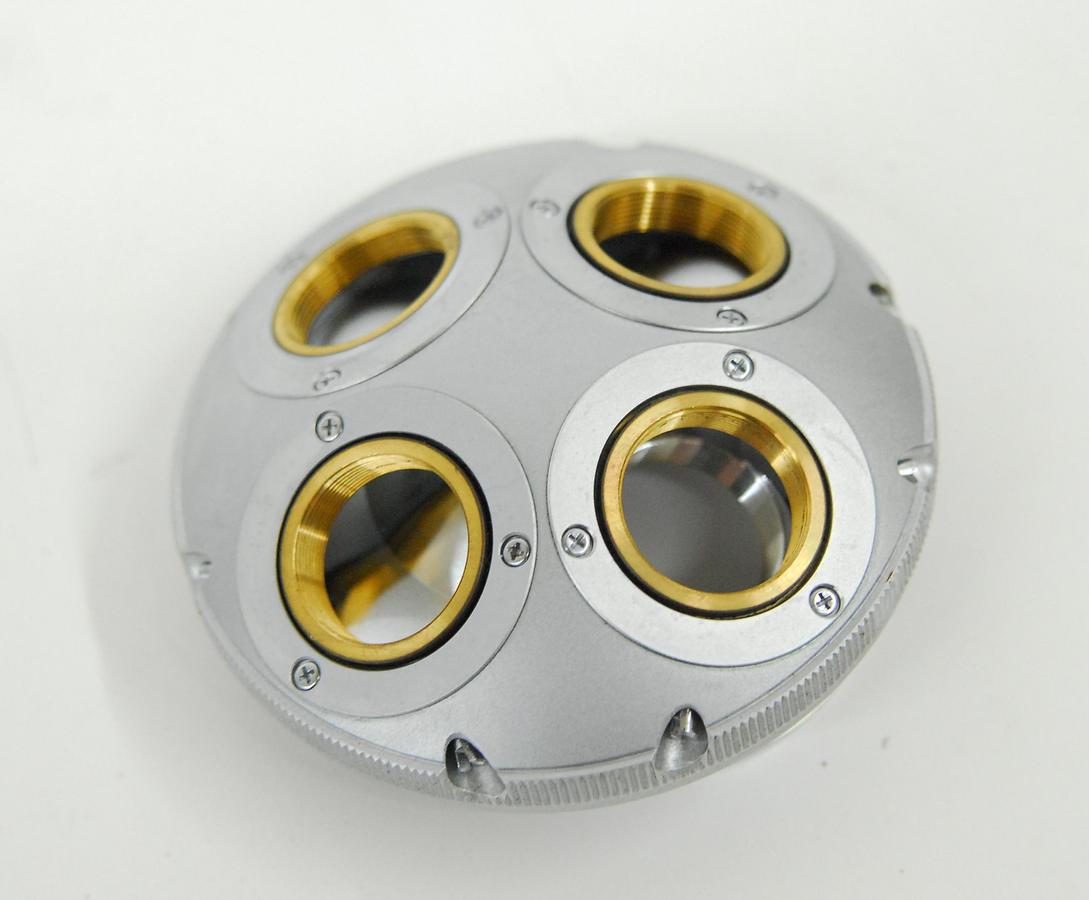 Used Olympus 4 Position POL Microscope Nosepiece RMS BH-2