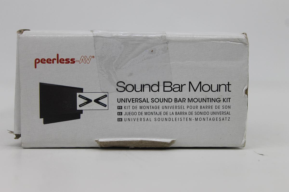 Used Peerless-Av ACSBR1 Universal Soundbar Mount - Adjustable Height - w/ Hardware LOT OF 7