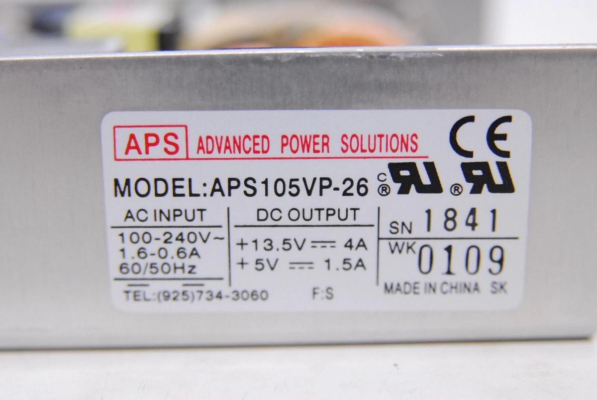 Used Advanced Power Solutions APS APS105VP-26 HVP105-26 Power Supply