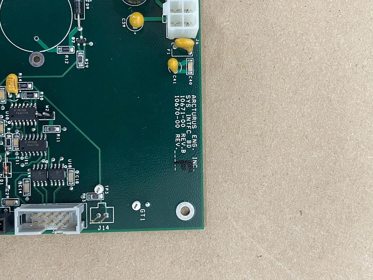Used Arcturus 10671-00 SYS INTFC BD, System Interface Board (Arcturus Veritas 704)