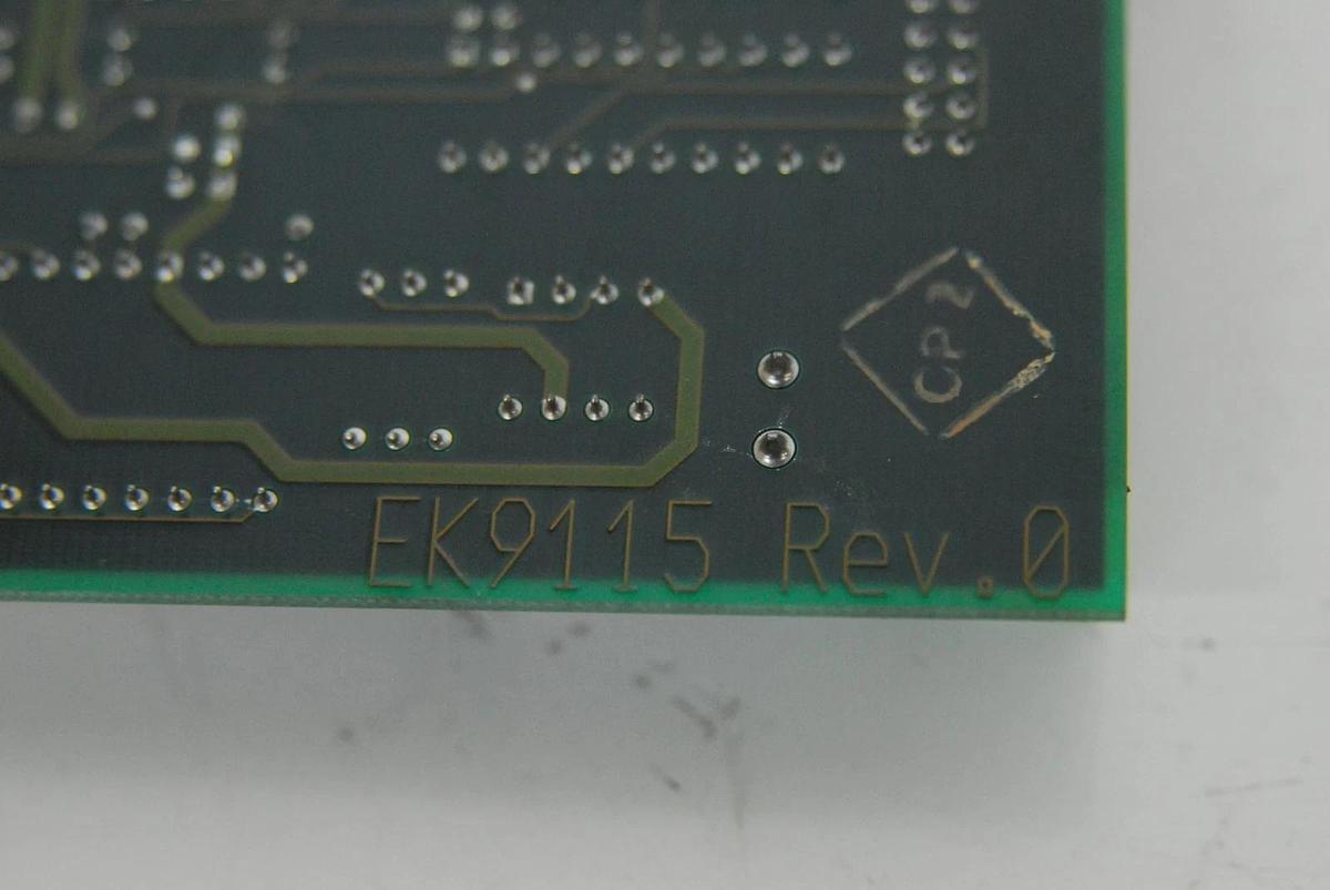 Used Spectro EK9115 REV 0 9115 Printed Circuit Board (PCB) Card