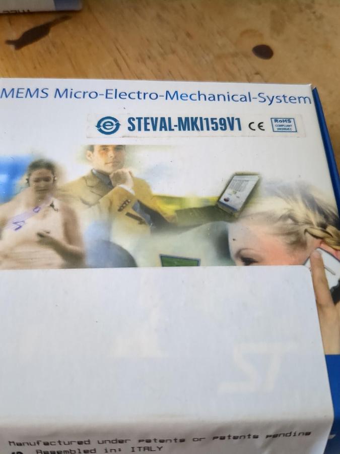 STEVAL-MKI159V1 on STEVAL-MKI1109V2 BOARD