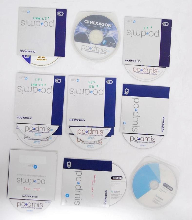 Used Wilcox Hexagon Metrology PC-DMIS v3.7/4.0/4.1/4.2/4.3/2011/2012/2014.1 Software