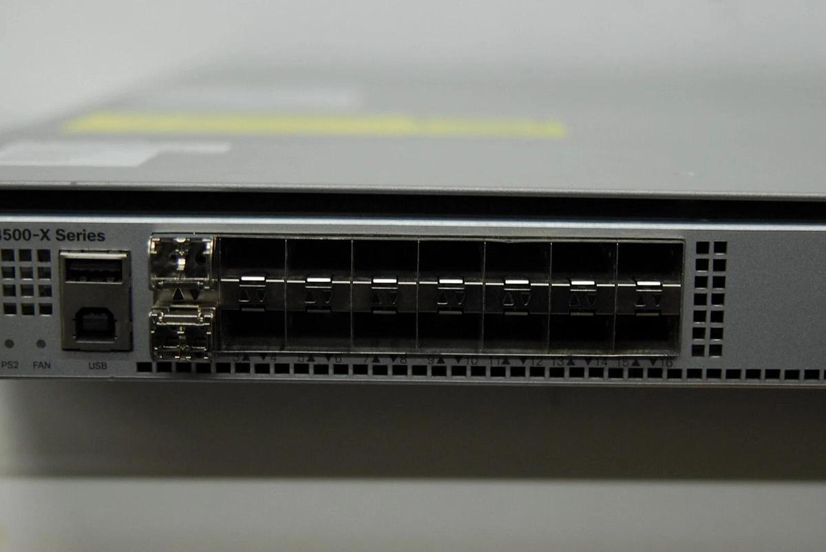 Used Cisco Catalyst 4500-X Series (WS-C4500X-F-16SFP+) 16x10 Gigabit Ethernet Switch