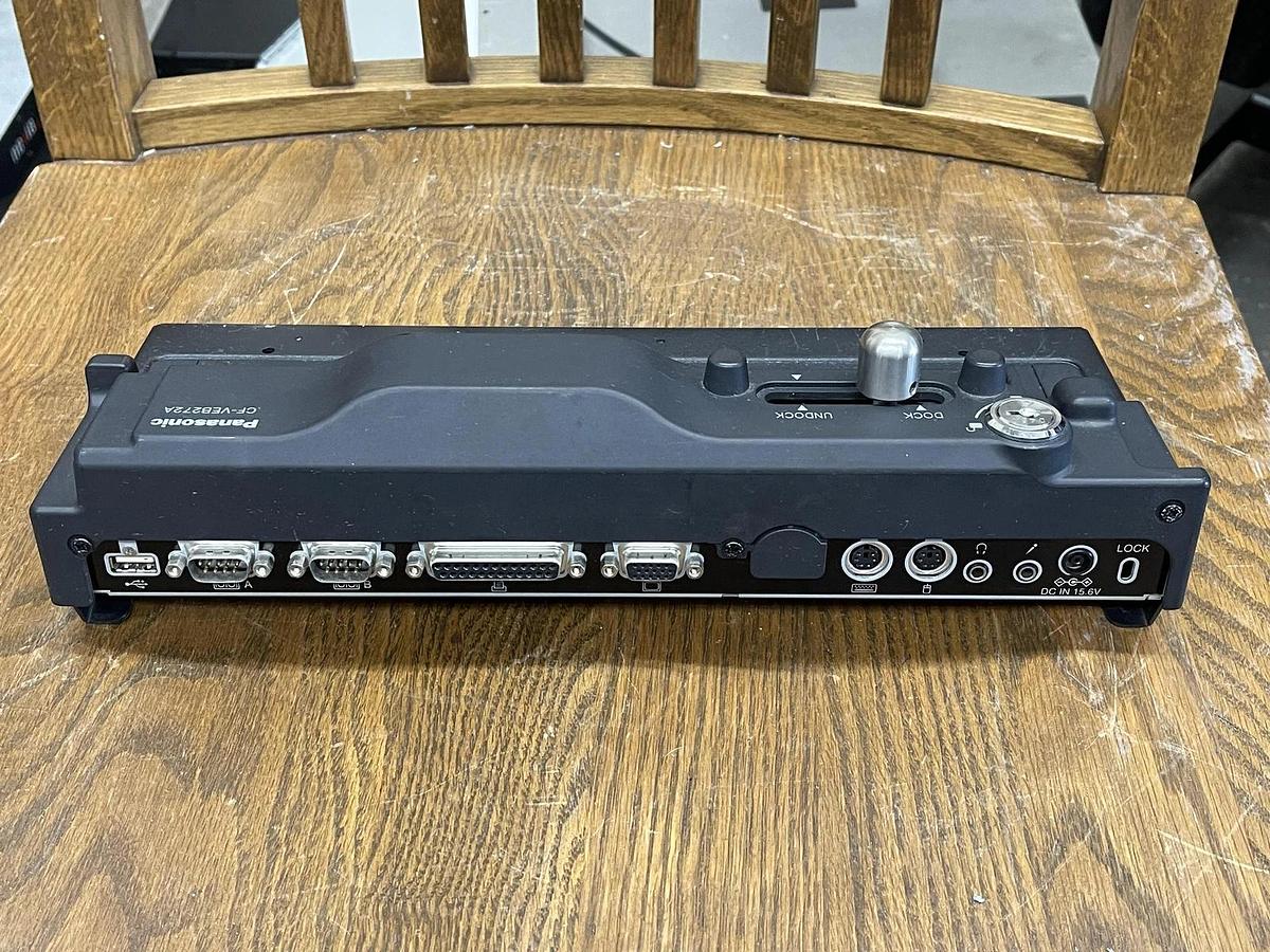 Used Panasonic CF-VEB272A Port Replicator Dock *Unlocked No Key*