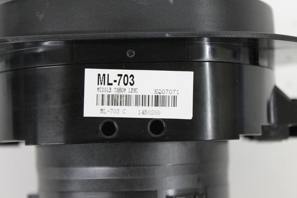 Used Hitachi ML-703 Middle Throw Motorized Projector Lens for CP-WP8255A