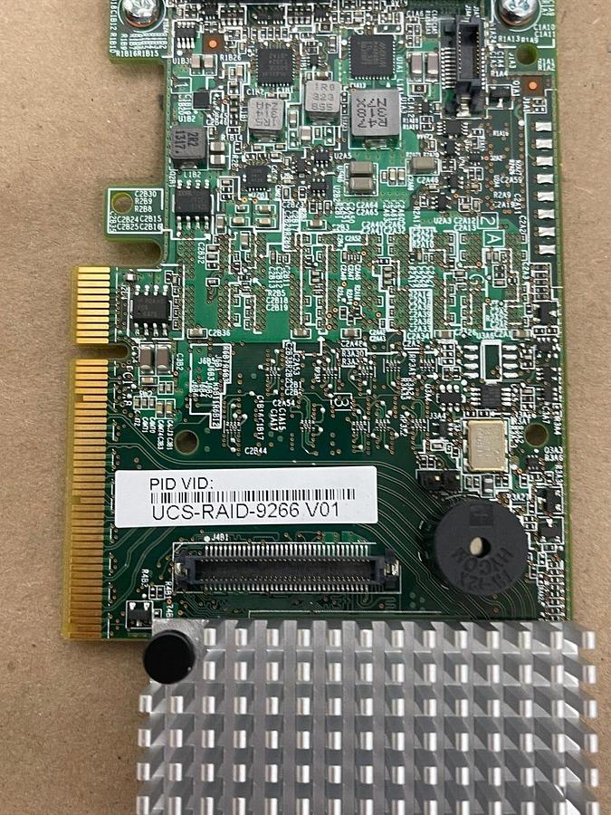 Used Cisco 74-10112-02 A0 Dual SAS PCIE UCS-RAID-9266 V01